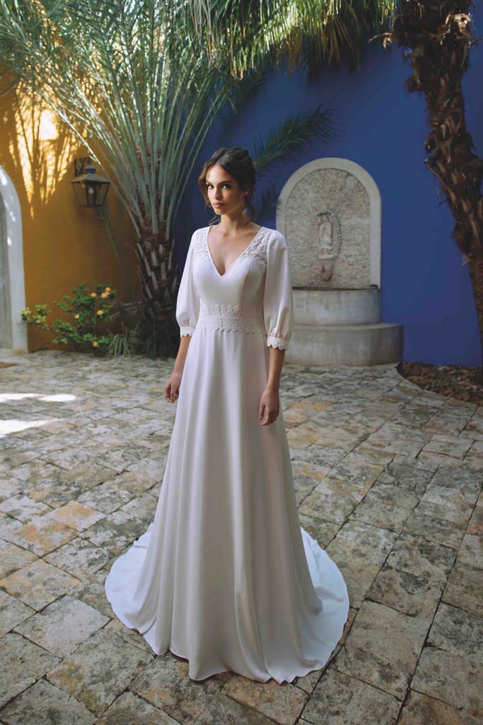 Robe De Mariée Bom Modèle 126 Lyne Mariage