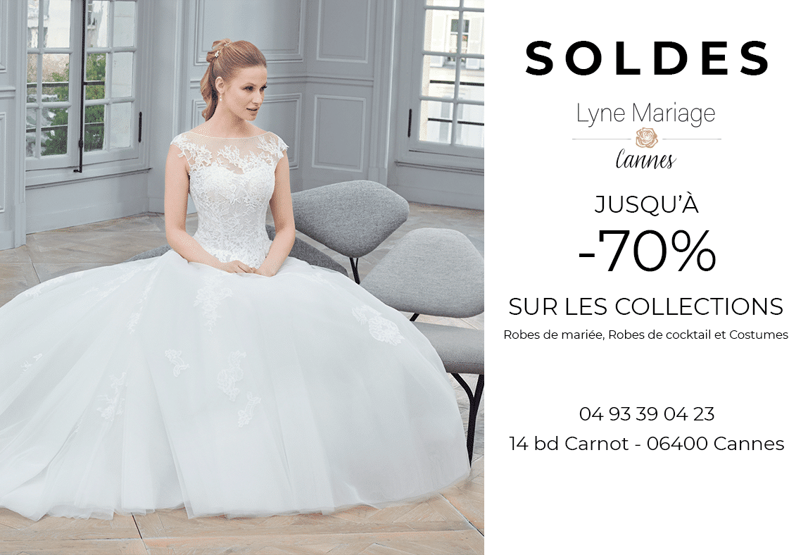 Cest Enfin Les Soldes Dété Chez Lyne Mariage à Cannes 06