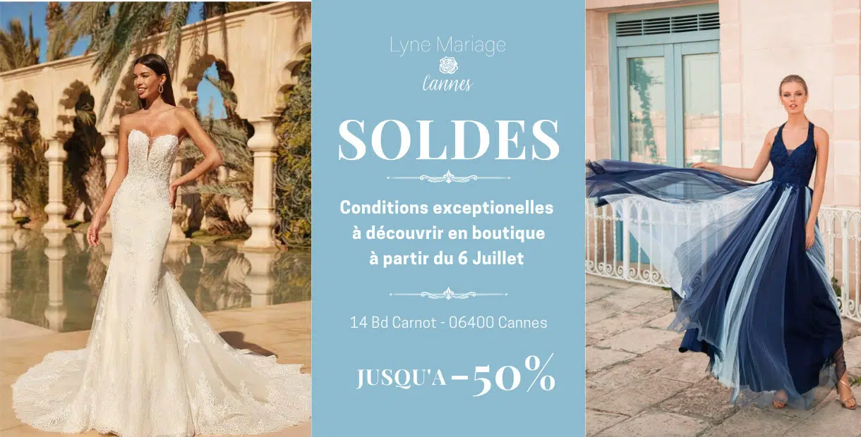 Offre Robes de mariée jusqu’a -50%