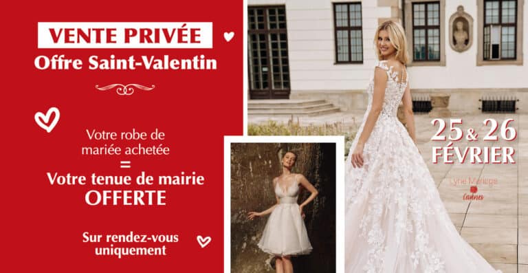 offre saint valentin robe achetee tenue de mairie offerte
