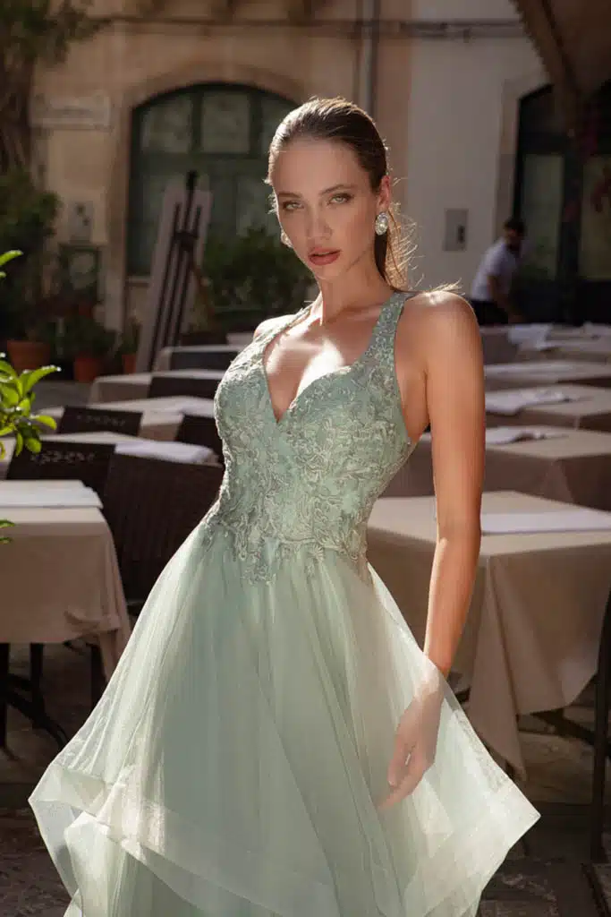 Robe de cocktail Rp088 Lyne Mariage Cannes
