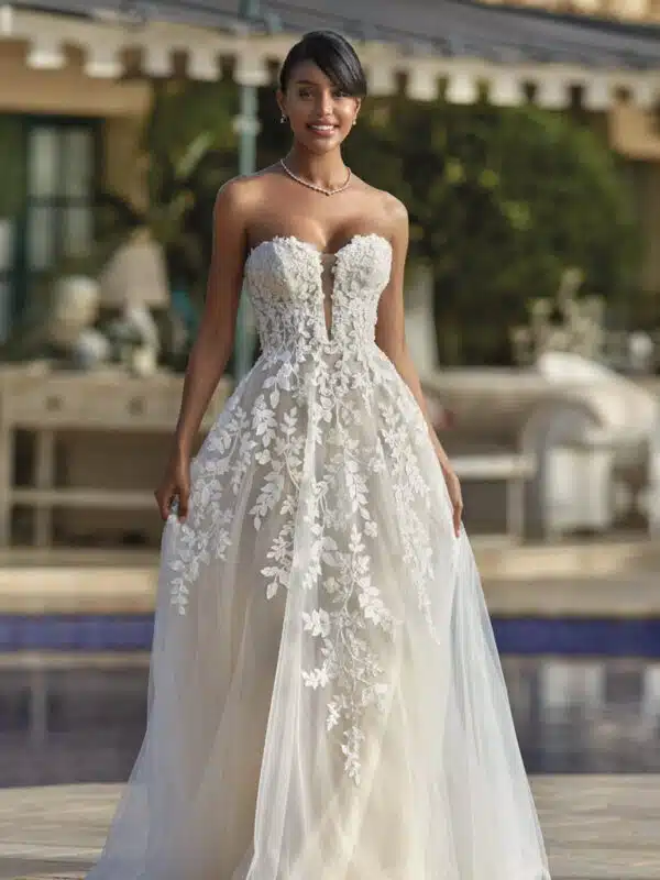 robe de mariee demetrios 1218 3