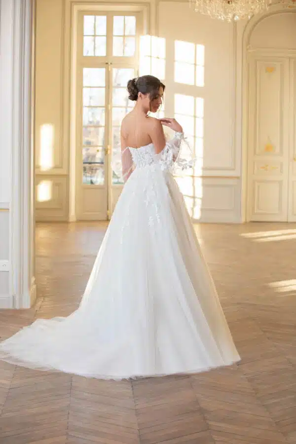 robe de mariee paul et nathalie 24pn03 2