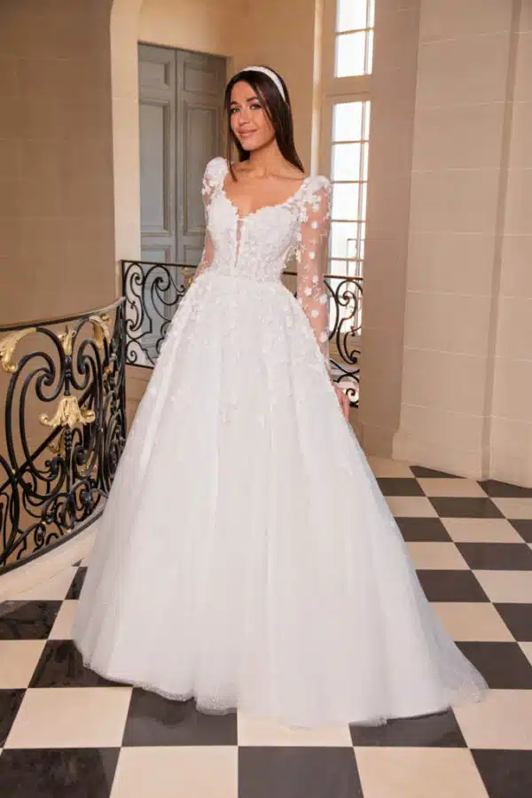 robe de mariee paul et nathalie 24pn23 3