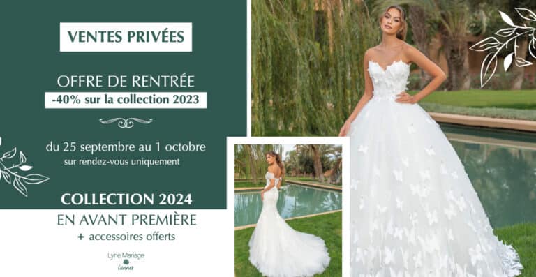 lyne mariage cannes offre de rentree 2023