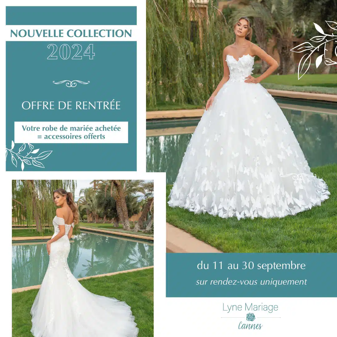 offre de rentree nouvelle collection 2024 lyne mariage