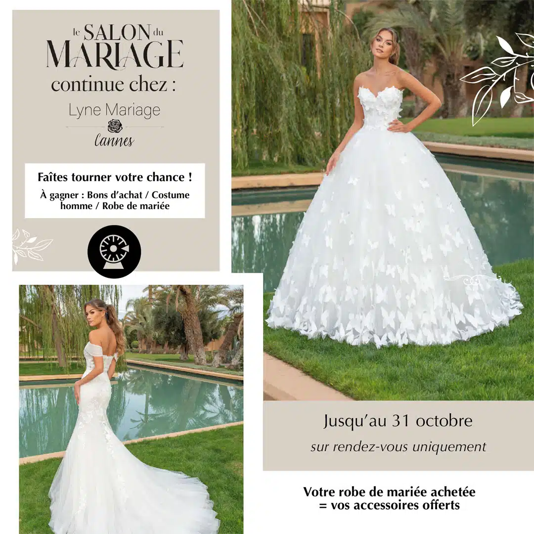 offre prolongation salon du mariage chez lyne mariage