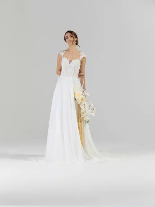 robe de mariee eglantine lavande 1