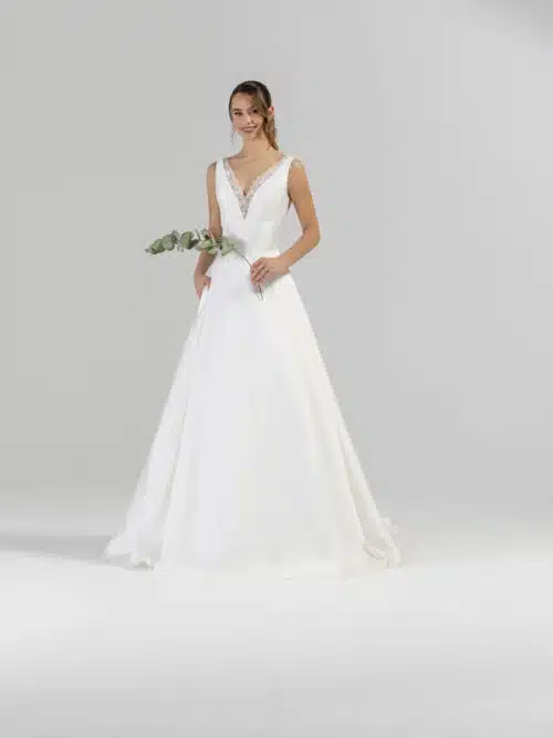 Robe de mariee Eglantine modele Libre Lyne Mariage