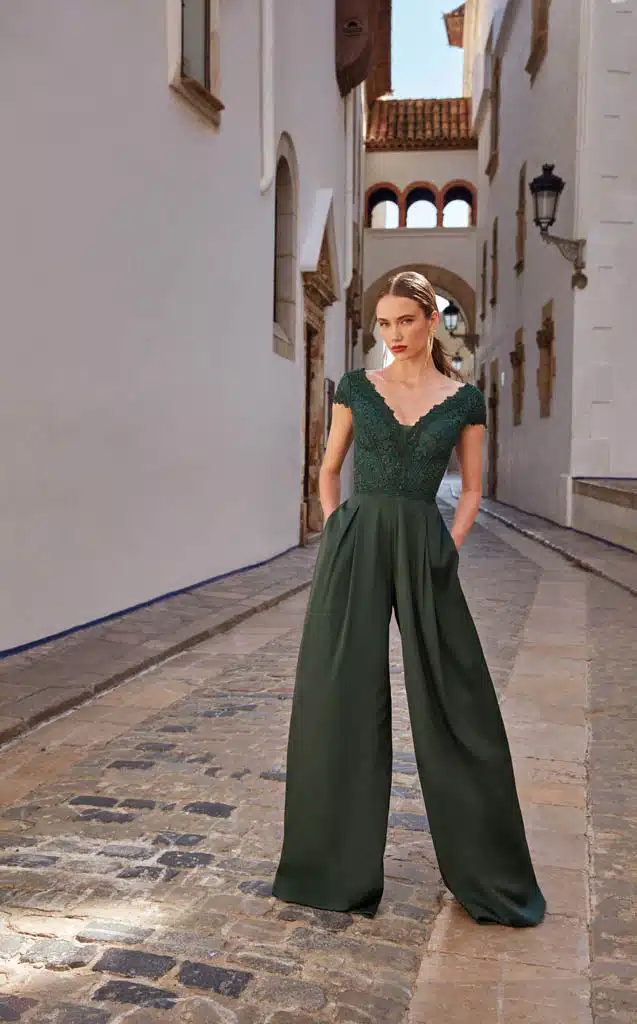 robe de cocktail lyne mariage cbi032 emeraude 1