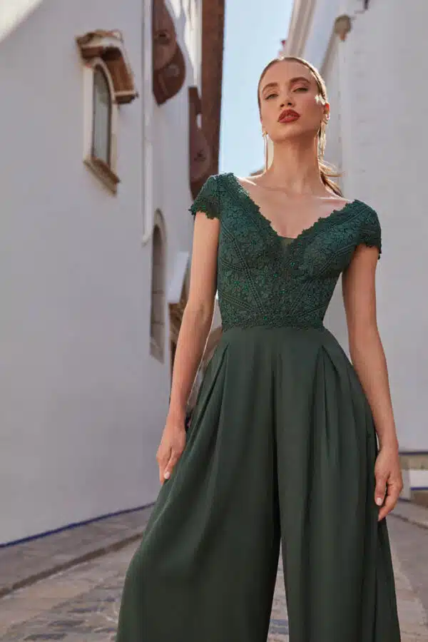 robe de cocktail lyne mariage cbi032 emeraude 2