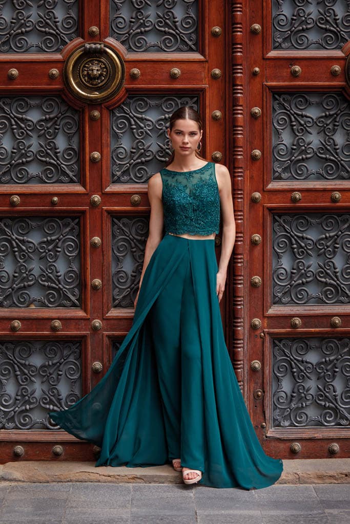 robe de cocktail lyne mariage en003 emeraude 1