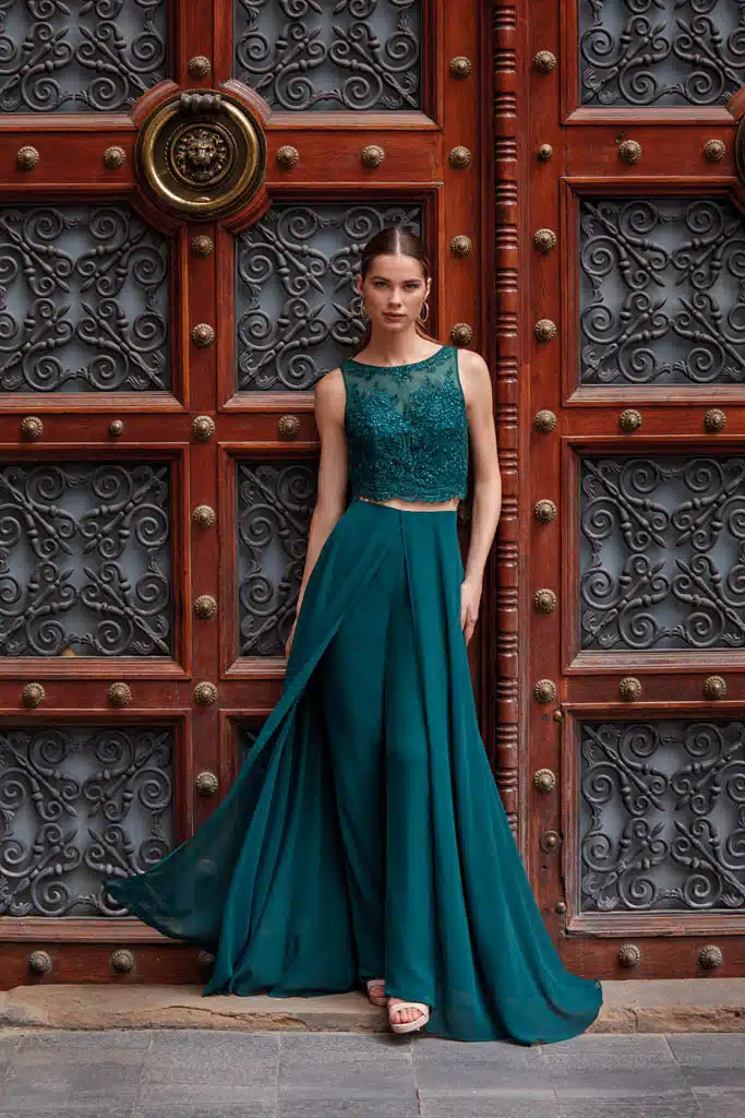 robe de cocktail lyne mariage en003 emeraude 1