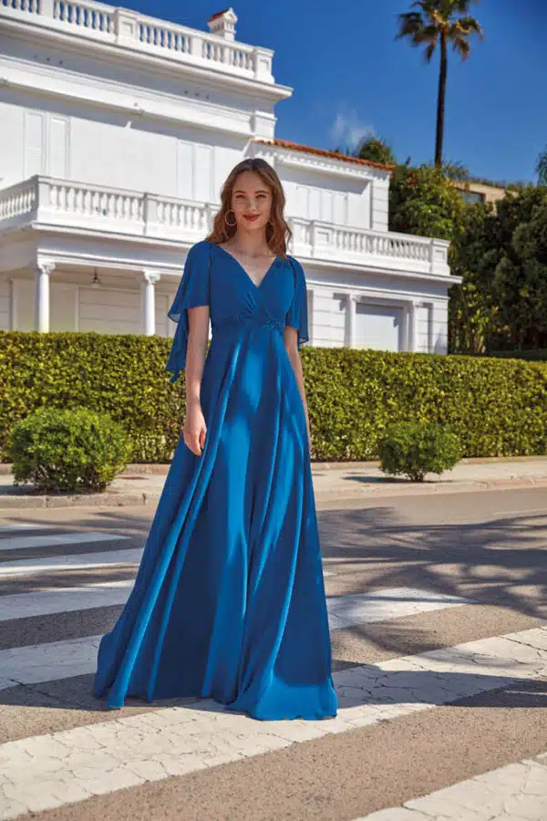 robe de cocktail lyne mariage r150l indigo 1