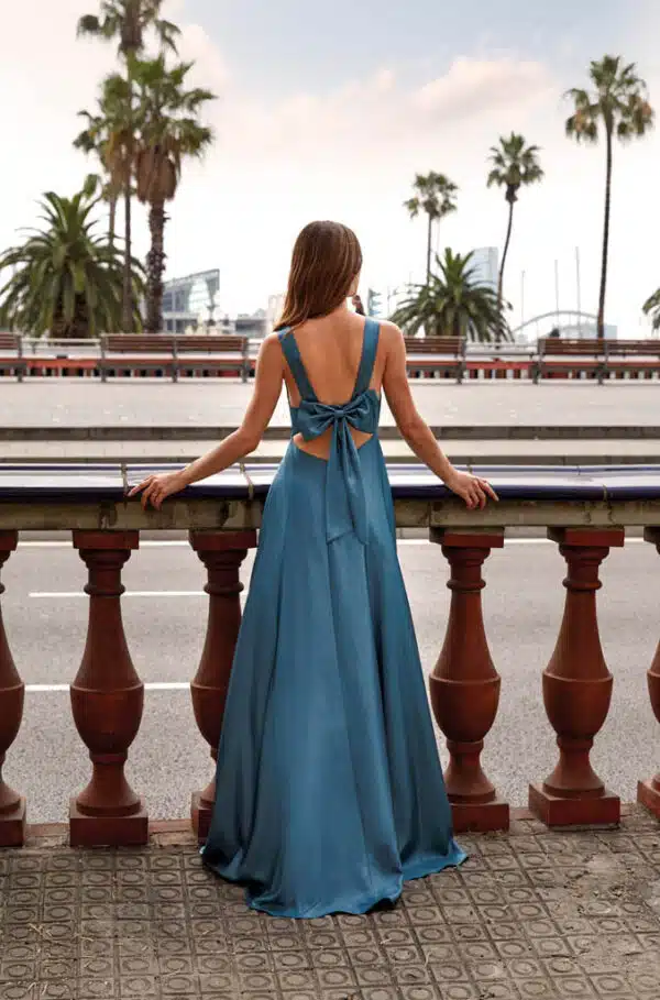 robe de cocktail lyne mariage r180l teal 2