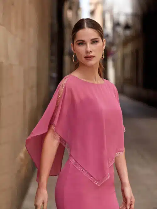 robe de cocktail lyne mariage r183c mauve 2