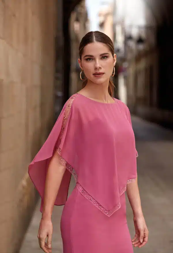robe de cocktail lyne mariage r183c mauve 2