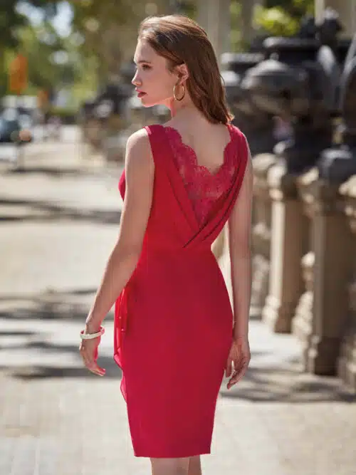 robe de cocktail lyne mariage ro536 framboise 2