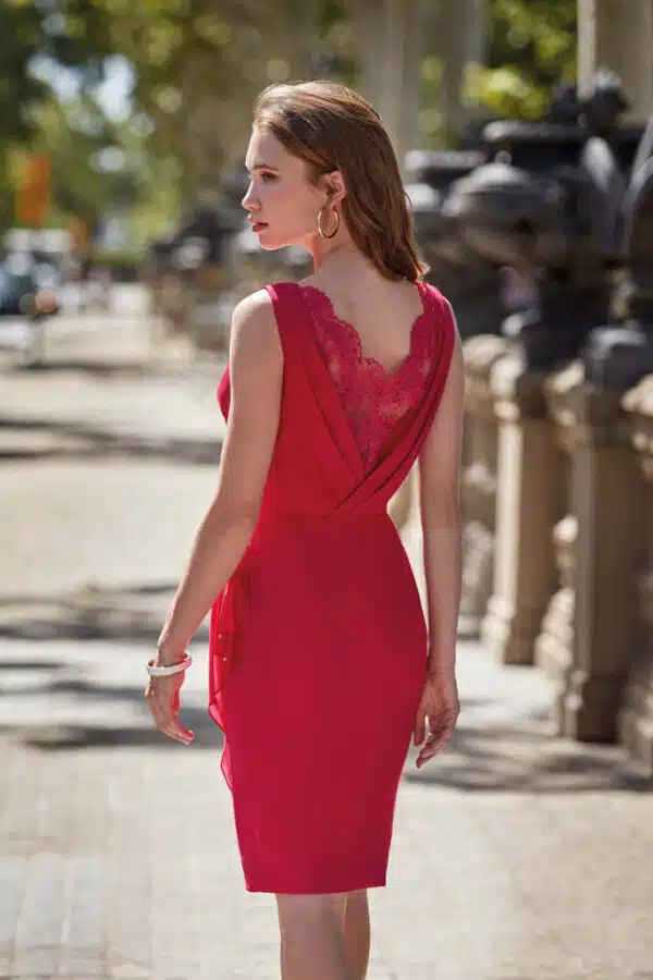 robe de cocktail lyne mariage ro536 framboise 2
