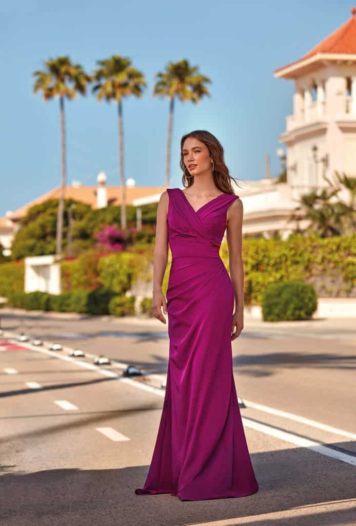 robe de cocktail lyne mariage ro613l pourpre 1