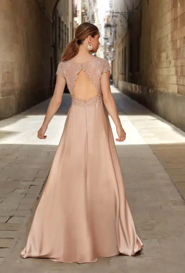robe de cocktail lyne mariage ro628 beige 3