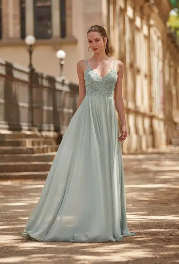 robe de cocktail lyne mariage ro666 celadon 1