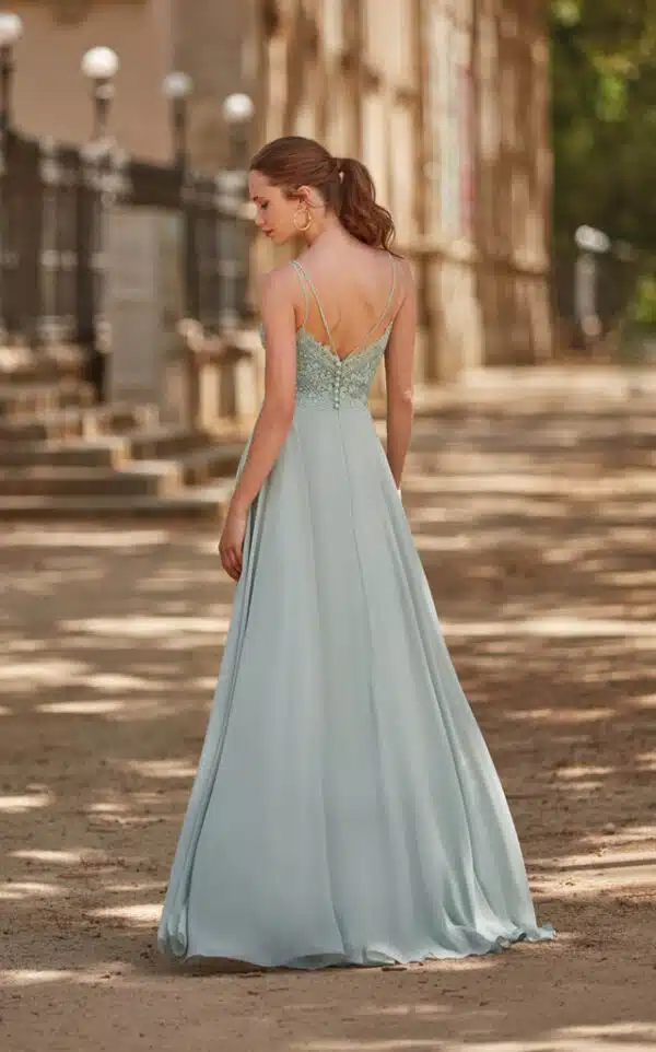 robe de cocktail lyne mariage ro666 celadon 2