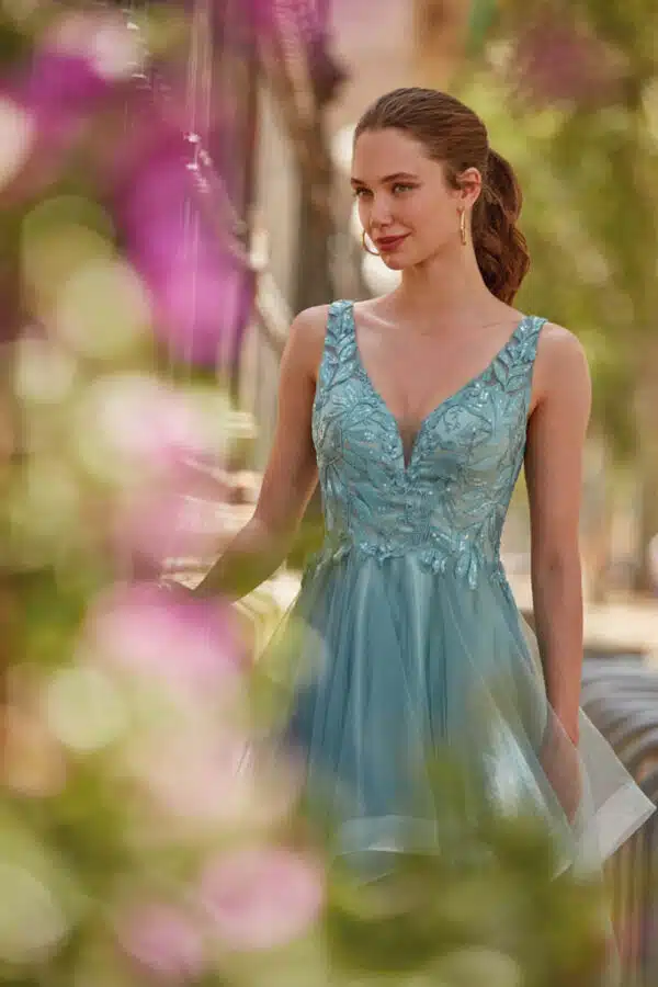 robe de cocktail lyne mariage rp074 mint 2