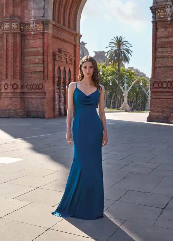 robe de cocktail lyne mariage rp084s teal 1