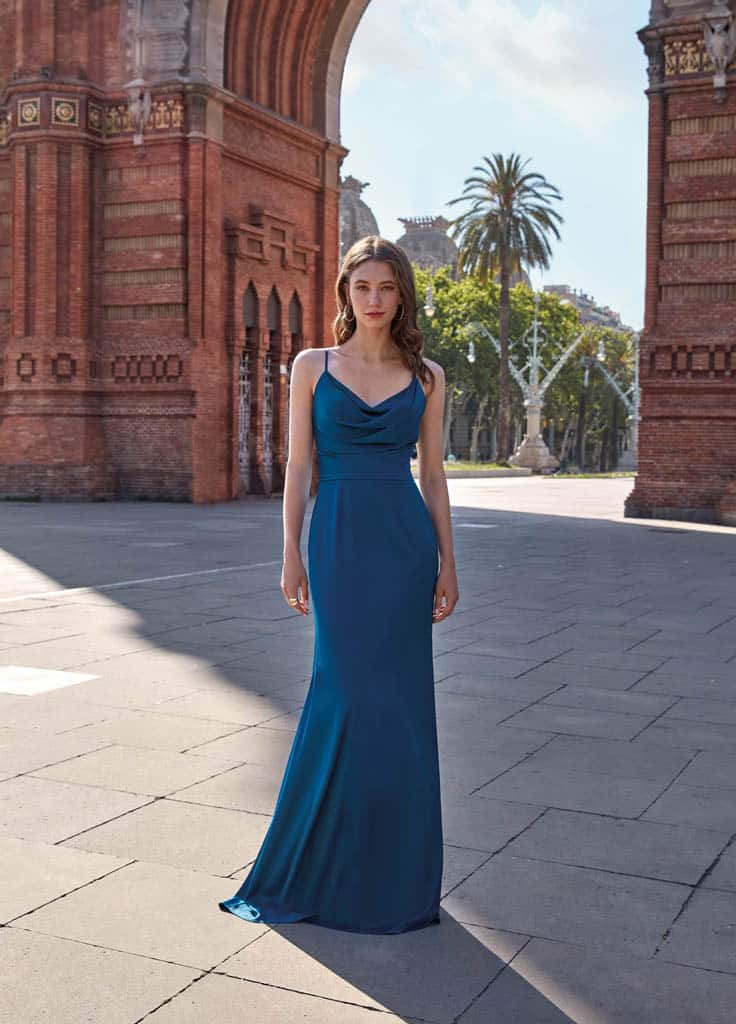 robe de cocktail lyne mariage rp084s teal 1