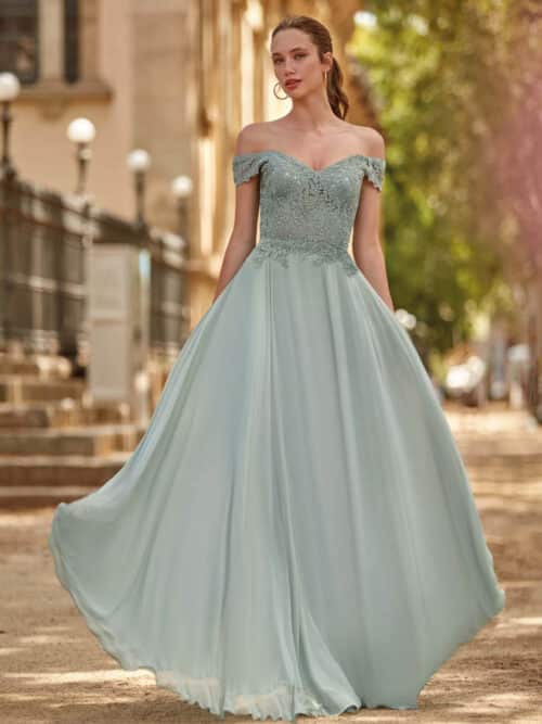robe de cocktail lyne mariage rp093 celadon 1