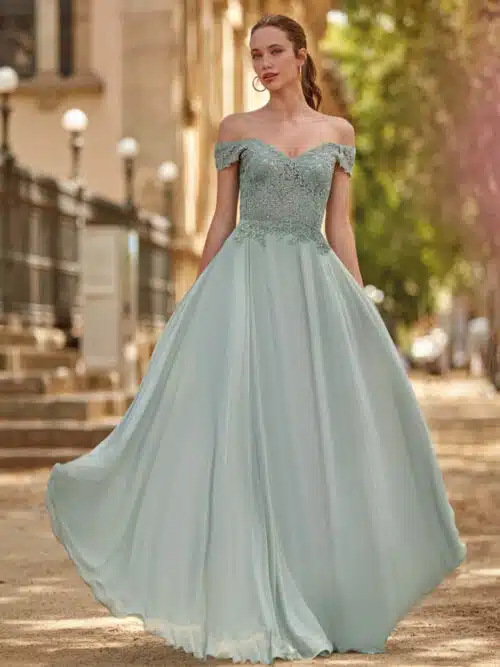 robe de cocktail lyne mariage rp093 celadon 1