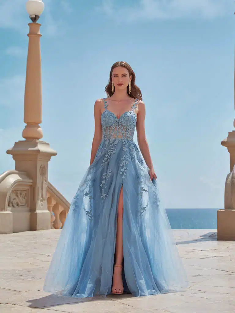 robe de cocktail lyne mariage rp099 lavande 1