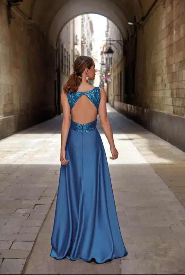 robe de cocktail lyne mariage rp107 indigo 3