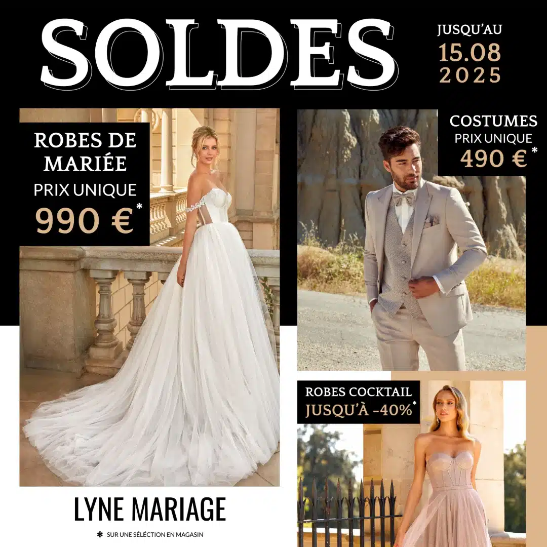 soldes ete 2025 lyne mariage