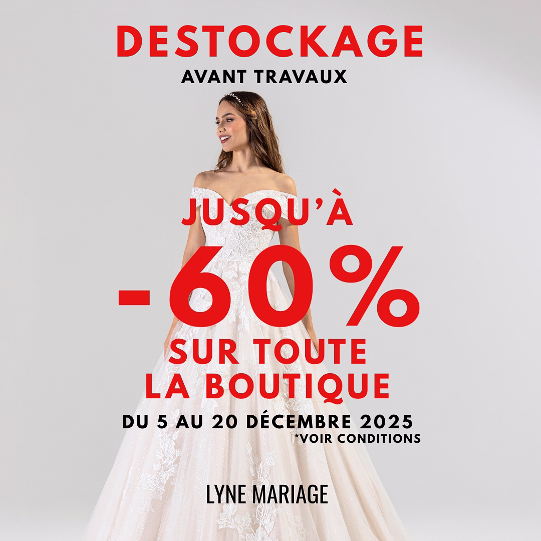 destockage avant travaux lyne mariage cannes popup