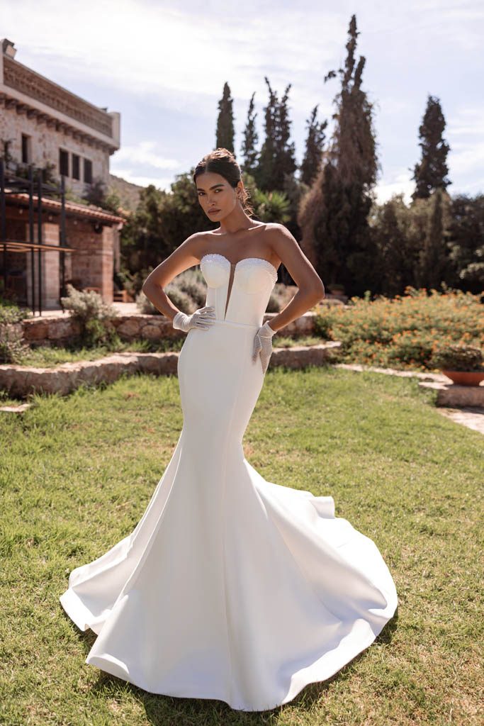 robe de mariee cosmobella 8295 1 Robe de mariée COSMOBELLA 8295 - vue 1