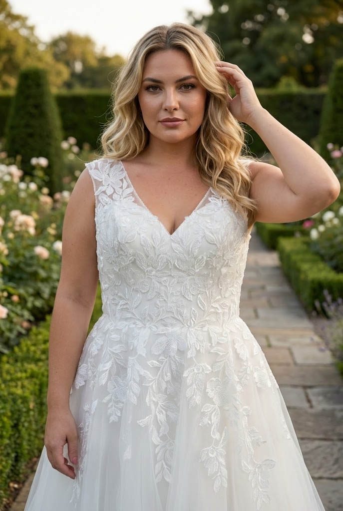 robe de mariee curvy 27cur01 3 Robe de mariée CURVY 27CUR01 - vue 3