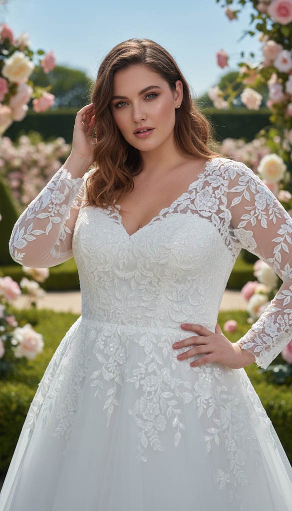 robe de mariee curvy 27cur02 3 Robe de mariée CURVY 27CUR02 - vue 3