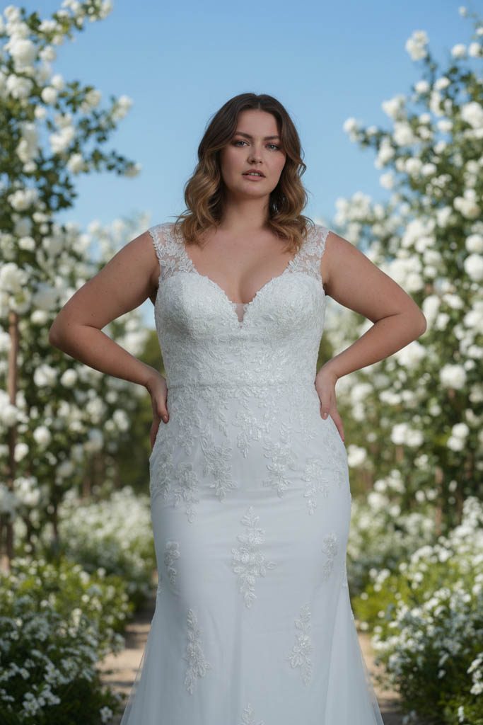 robe de mariee curvy 27cur19 3 Robe de mariée CURVY 27CUR19 - vue 3
