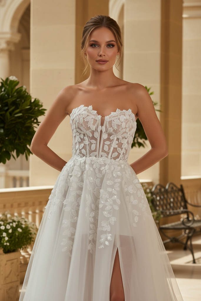 robe de mariee just for you 27jfy14 3 Robe de mariée JUST FOR YOU 27JFY14 - vue 3