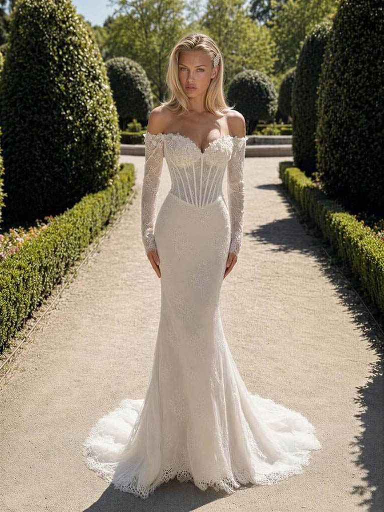 robe de mariee lyne mariage alda 1 Robe de mariée LYNE MARIAGE ALDA - vue 1