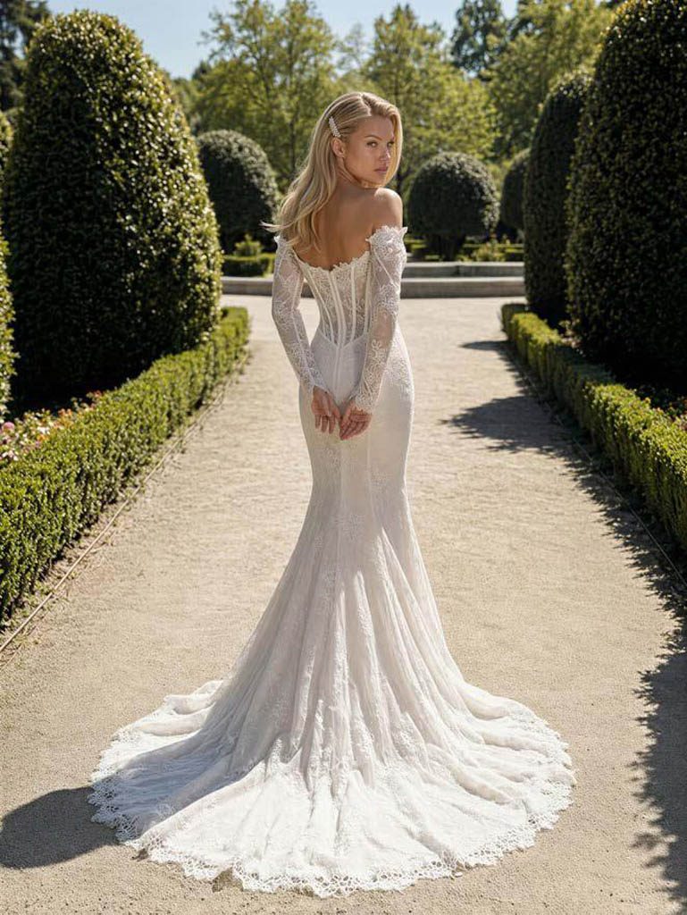 robe de mariee lyne mariage alda 2 Robe de mariée LYNE MARIAGE ALDA - vue 2