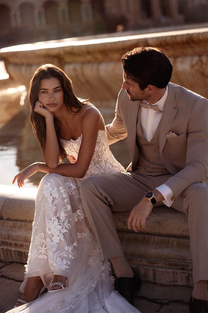 robe de mariee lyne mariage demi 3 Robe de mariée LYNE MARIAGE DEMI - vue 3
