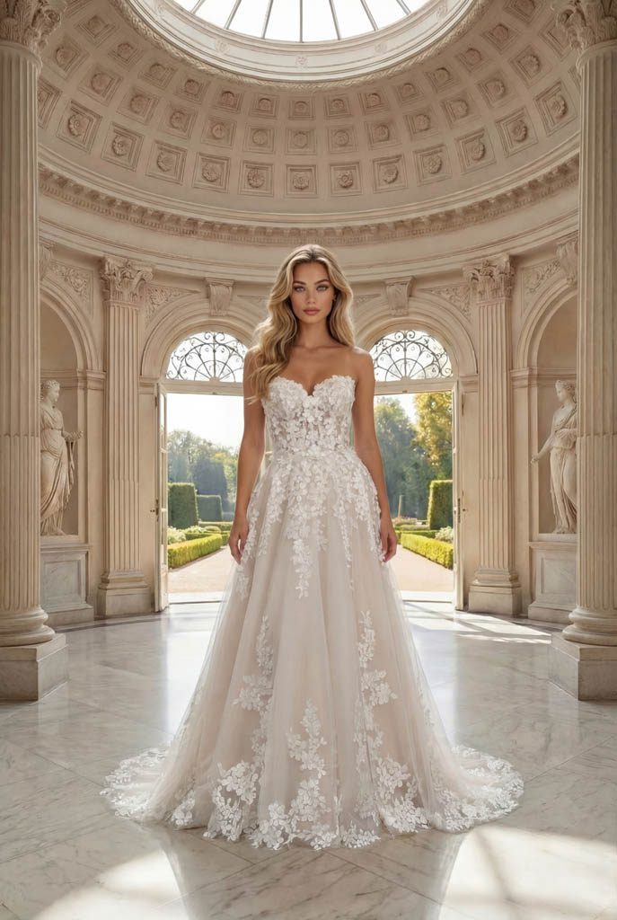 robe de mariee miss kelly 27mk07 1 Robe de mariée MISS KELLY 27MK07 - vue 1