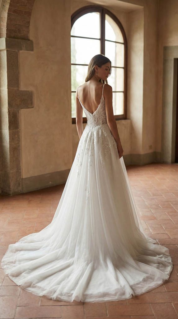 robe de mariee ms moda abril 2 Robe de mariée MS MODA ABRIL - vue 2