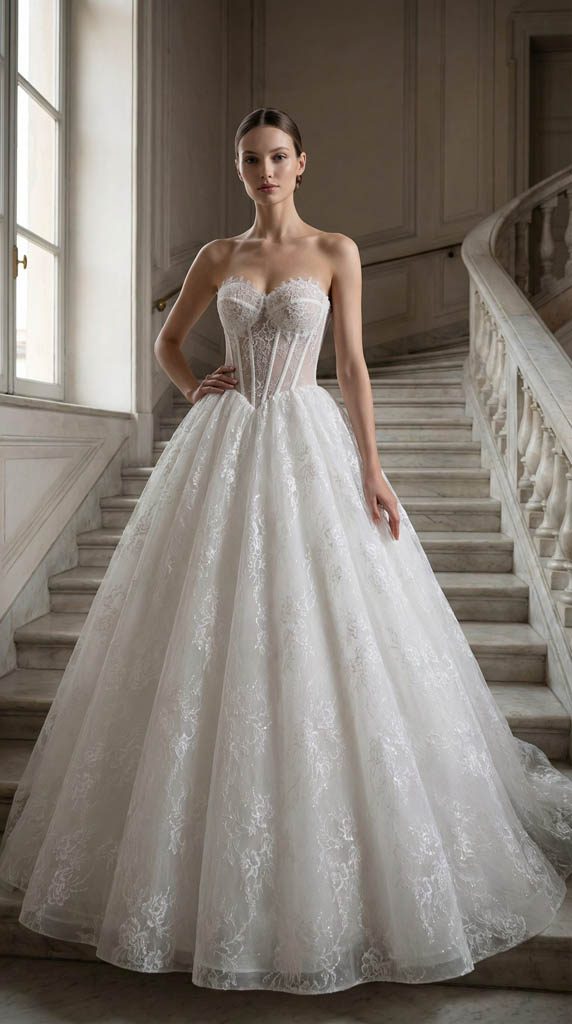 robe de mariee ms moda elona 1 Robe de mariée MS MODA ELONA - vue 1