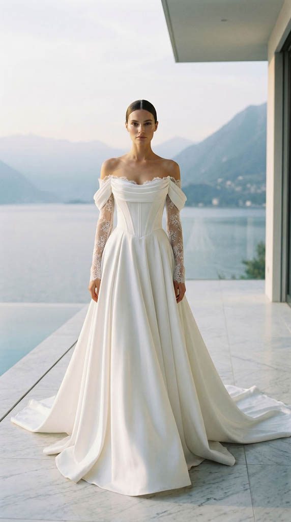robe de mariee ms moda gardena 1 Robe de mariée MS MODA GARDENA - vue 1