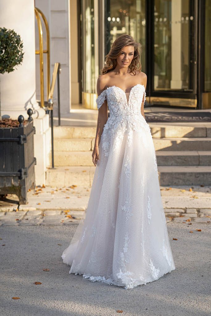 robe de mariee paul et nathalie 25pn21 3 Robe de mariée PAUL ET NATHALIE 25PN21 - vue 3