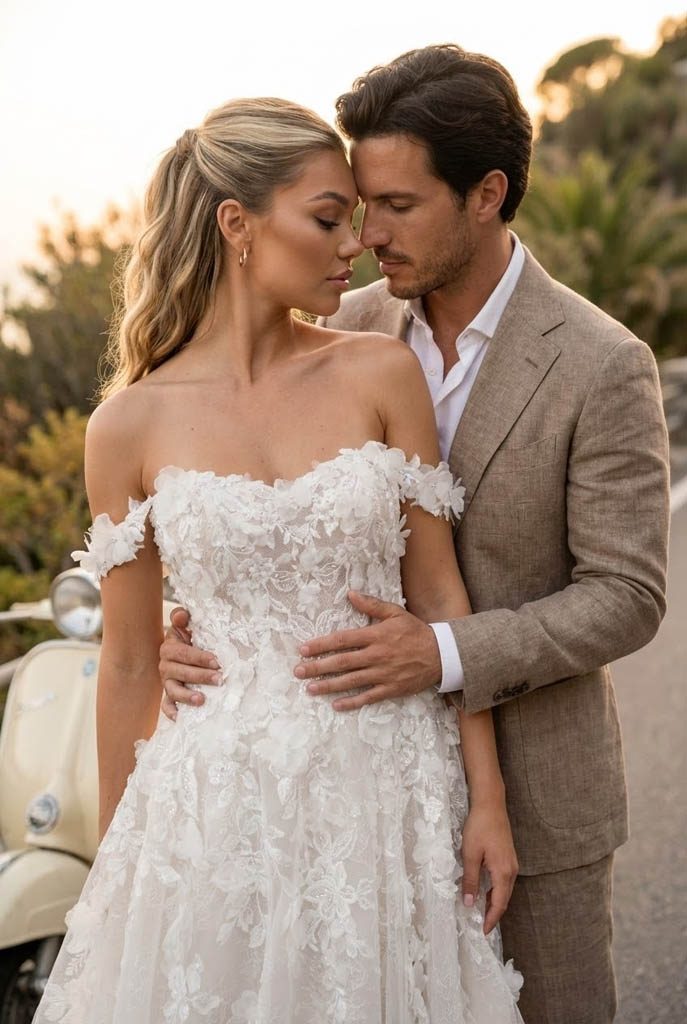 robe de mariee paul et nathalie 27pn13 3 Robe de mariée PAUL ET NATHALIE 27PN13 - vue 3